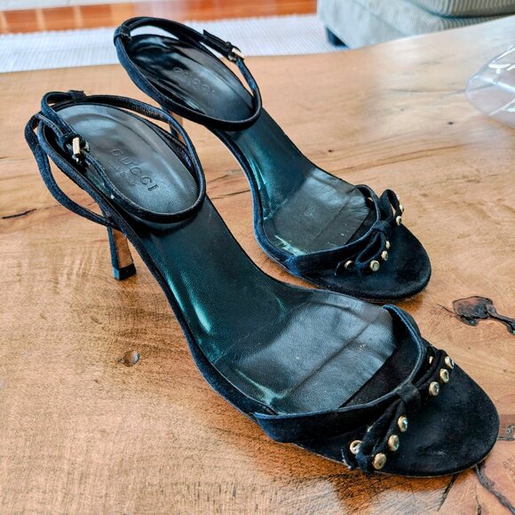 GUCCI Suede Heels - Picture 14 of 14